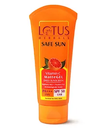Lotus Herbals Safe Sun Vitamin C Matte Gel Daily Sunscreen - 100 g