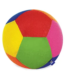 Lattice Plush Soft Ball Rattle - Multicolour