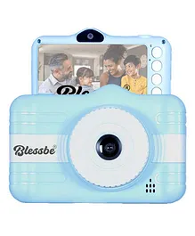 BLESSBE Kids Digital Front And Rear Selfie Dual Camera - Blue