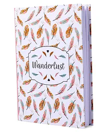 Sundaram Case Bound A5 Single Line Notebook White - 192 Pages