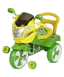 Dash Victor Musical Tricycle With Light & Under Seat Storage Space - Green