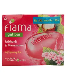 Fiama Soft Glowing Skin Gel Bar Pack of 3 - 125 gm Each
