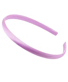 Flaunt Chic Solid Hairband - Purple
