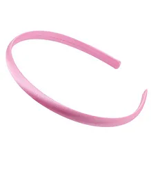 Flaunt Chic Solid Hairband - Pink