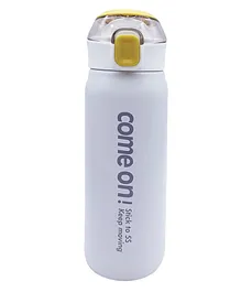 Emob Thermo Steel Hot & Cold Water Bottle White - 650 ml