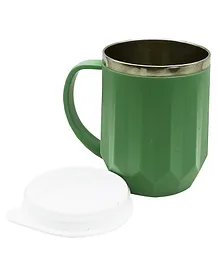 Emob Stainless Steel Ceramic Coating Insulated Mug Green - 430 ml