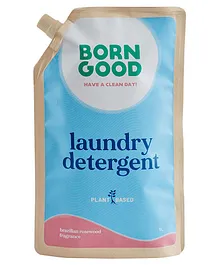Born Good Brazilian Rosewood Plant Based Liquid Laundry Detergent Refill Pack - 1000 ml