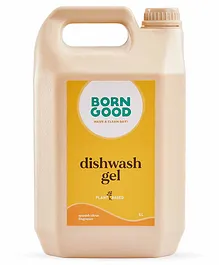 Born Good Natural Dishwash Liquid - 5 Litres Can