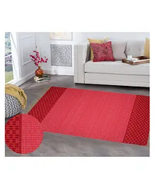Kazage Cotton Rug - Red