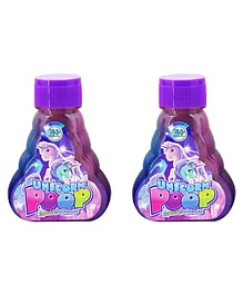 Asera Unicorn Poop Slime for Kids in Multicolor for Birthday Return Gifts (Set of 2)