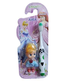 Yunicorn Max YMX 527 Toothbrush with Little Doll Toy (Color May Vary)