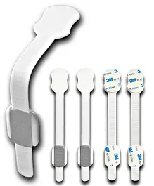 KidDough Adjustable Furniture Safety Locks Pack Of 5 - Silver