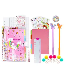 ADKD 13 In 1 DIY Unicorn Diary With Pen - 40 Pages