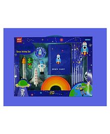 Vinmot Space Theme All In One Stationery Set 12 Pieces - Blue