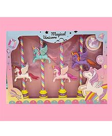 Vinmot Magical Unicorn Theme Stationery Set 13 Pieces - Pink