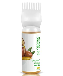 Organic Harvest Cold Pressed Pure Argan Oil Of Morocco With Combination Of 3 Oils For Healthy Hair Unbleached & Unrefined Sulphate & Paraben Free - 150ml