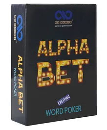 NE Games Alphabet English Fun Word Card Game Multicolour - 104 Cards