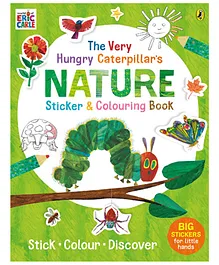 The Very Hungry Caterpillar's Nature Sticker & Colouring Book - English