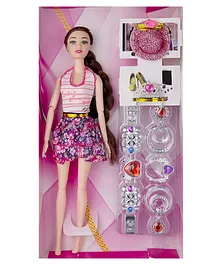 Yunicorn Max Sparkle Fashion Doll with Accessories Multicolour - Height 33 cm