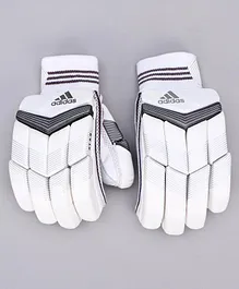 Adidas BGXT5 Batting Gloves Youth - White
