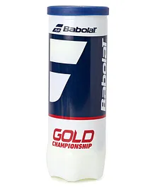 Babolat Championship Tennis Balls Pack of 3- Blue