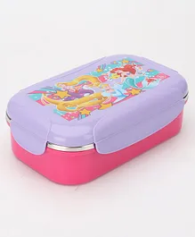 Disney Princess Stainless Steel Lunch Box Purple Pink - 650 ml