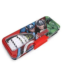 Avengers Stainless Steel Pencil Box - Multicolor