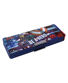 Avengers Plastic Pencil Box - Blue