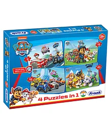 Frank Paw Patrol Jigsaw Puzzle Pack Of 4 -  63 Pieces Total