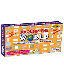 Frank Around The World Board Game Multicolour - 134 Pieces