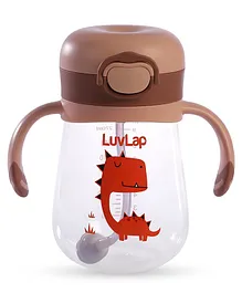 LuvLap Sipper Bottle With Double Handle Pink - 300 ml