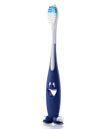 Luv Lap Smiley Toothbrush Soft Bristles -Blue