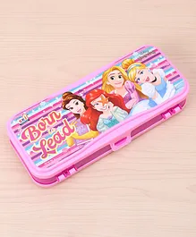 Disney Princess Double Sided Pencil Box - Multicolour 