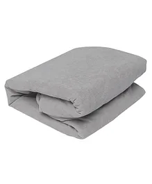 SleepyCat Water Proof Ultra Soft Terry Cotton King Size Mattress Protector - Grey