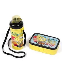 Jewel SpongeBob Lunch Box and Water Bottle Set - Multicolour