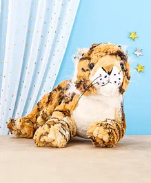 Edu Toys Tiger Soft Toy Brown - Height 45 cm