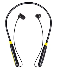 iBall Earwear Tune Bluetooth Neckband Earphone with Mic - Black Yellow