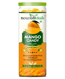 NourishVitals Dried Mango Fruit - 200 gm