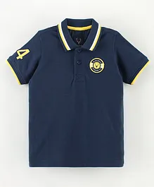 Allen Solly Juniors Half Sleeves T-Shirt - Navy