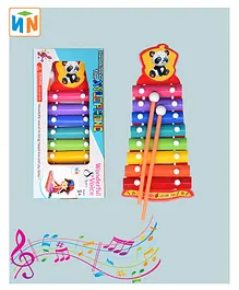 NIYANA TOYZ Panda Xylophone - Multicolour