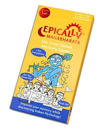 Positively Perfect Epically Mahabharata Memory Matching Card Game - 64 Cards