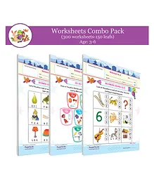 Purple Turtle Preschool Worksheets For Kids Level 1 2 3- English