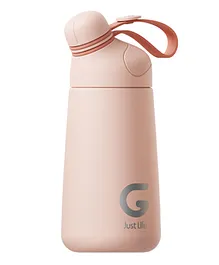 StarAndDaisy JustLife Series Insulated Water Flask With Hanging Buckle Pink - 400 ml