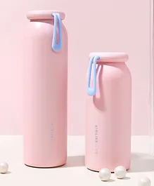 StarAndDaisy DreamLife Series Insulated Water Flask With Hanging Buckle Pink - 300 ml