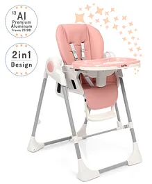 Bonfino Glory High Chair cum Electric Swing - Pink
