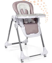 Bonfino Gourmet High Chair With Foot Rest   - Light Grey