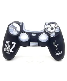 TMG PS4 TLOU2 Themed Silicone Protective Skin Case Cover for PS4 Controller - White