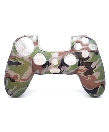 TMG Ps4 Silicone Design Army Soft Protective Skin Case Cover - Green