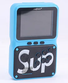 TMG Handheld Game 500 Built in Portable Retro Game - Blue