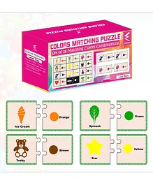 Wissen Colour Matching Puzzle Basic Level Multicolour - 24 Pieces